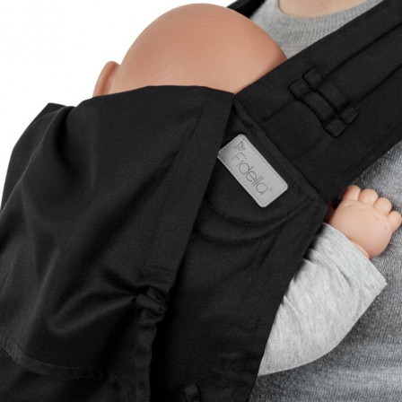 Fidella Fly Tai Chevron Noir taille bambin - Porte-bébé Meï-taï