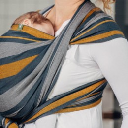Lennylamb Smoky Honey - baby carrier twill broken