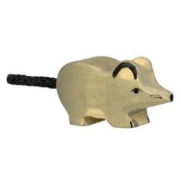 Souris en bois Holztiger