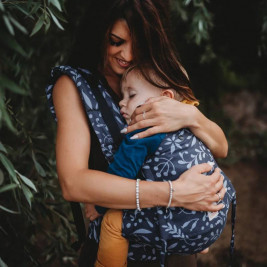 Limas Flex Flora Midnight Blue baby carrier