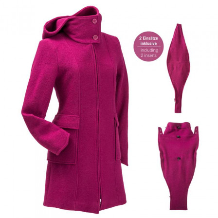  Mamalila babywearing - Hooded coat Berry