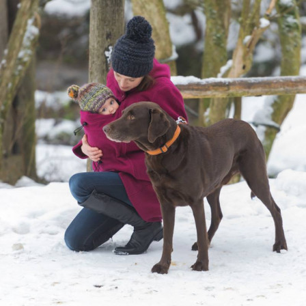  Mamalila babywearing - Hooded coat Berry