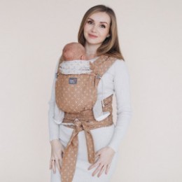 Love and Carry LoveTie+ Cinnamon - Meï-taï Hybride