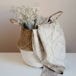 Limas Valerie Linen - Écharpe de portage tissée en coton bio 460 cm