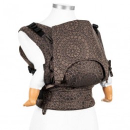 Fidella Fusion Porte-bébé Mosaic Brun Mocha Taille Bébé