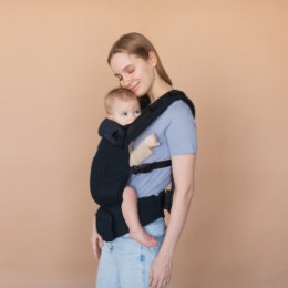 Love and Carry AIR X Nero - Porte-bébé physiologique