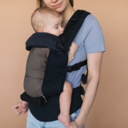 Love and Carry AIR X Nero - Porte-bébé physiologique
