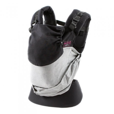 Emeibaby Easy Babysize Gris et Noir - Porte-bébé hybride