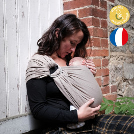 Néobulle Ring Sling Beige Sand-organic cotton