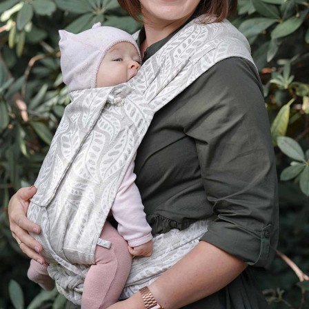 Limas Baby Carrier Valerie Linen porte bébé physiologique en coton bio