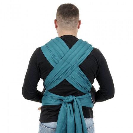 Fidella Fly Tai Chevron Bleu Petrolio Porte-bébé Meï-taï taille bambin