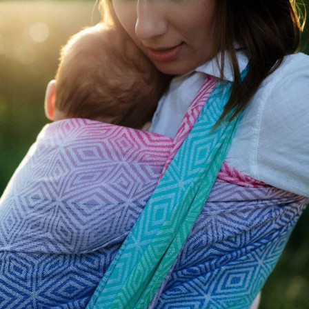 Little Frog Baby wrap - Aurora Cube