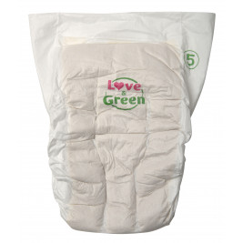 Pure Nature Couches certifiées Ecolabel et hypoallergéniques T1 x 32