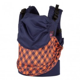 Emeibaby Easy Babysize Carreaux Bleu Foncé