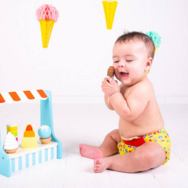 Totsbots Swim Nappy Lollibots - Maillot de bain couche lavable