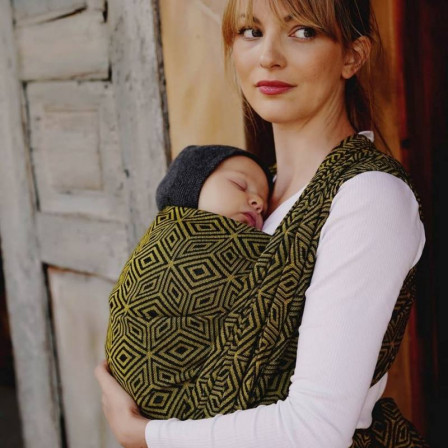 Little Frog Baby wrap - Golden Cube