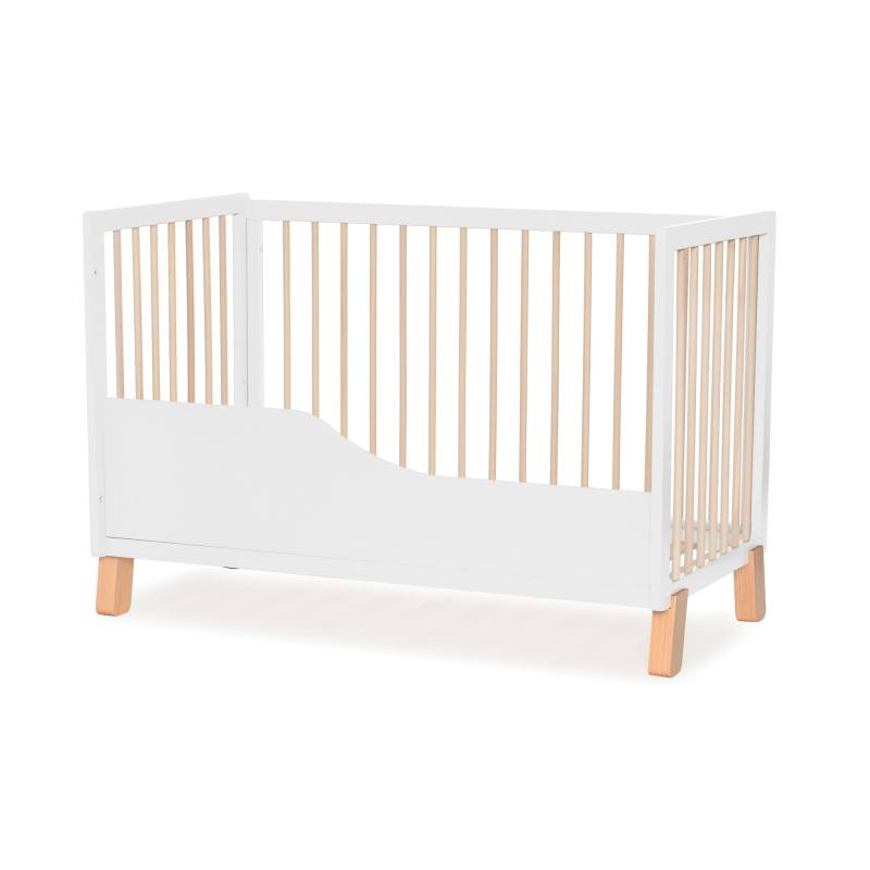 Kinderkraft Lunky Lit Bebe Evolutif En Bois Couleur Gris Kinderkraft Lit Sans Matelas