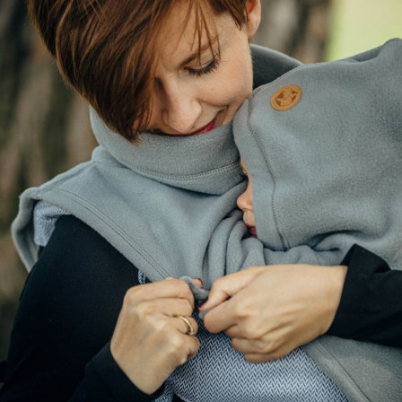 Lennylamb muffler For Two-Blue grey