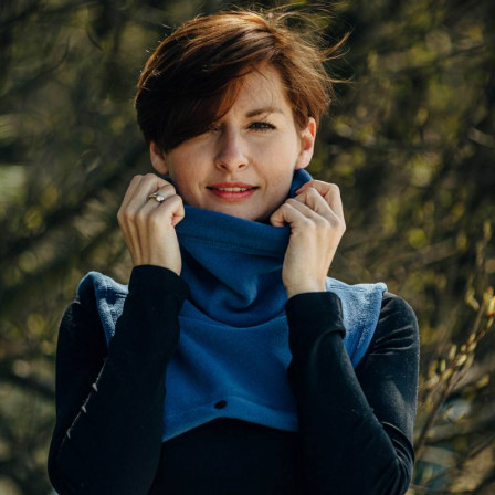 Lennylamb muffler For Two-Blue