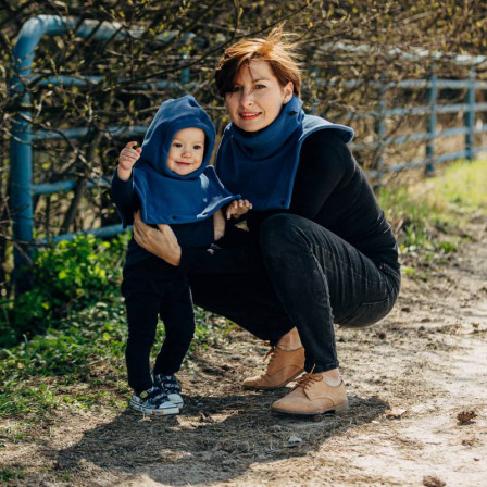 Lennylamb muffler For Two-Blue