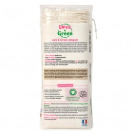 Love & Green Carrés Coton BIO x60