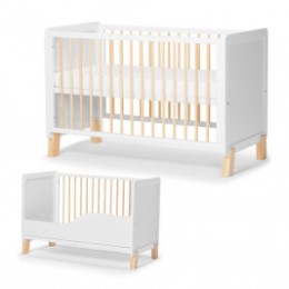 KinderKraft Nico - Lit bébé évolutif en bois