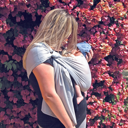 Sukkiri baby Sling Grey