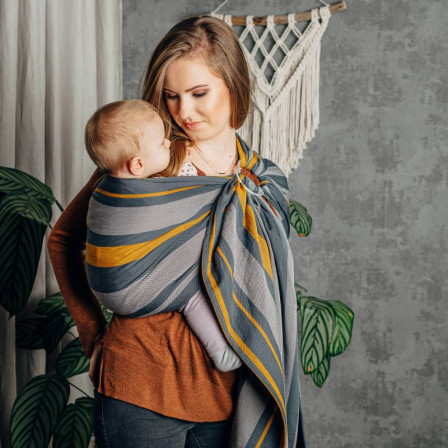 Lennylamb Sling Smoky Honey - Écharpe de Portage Sling
