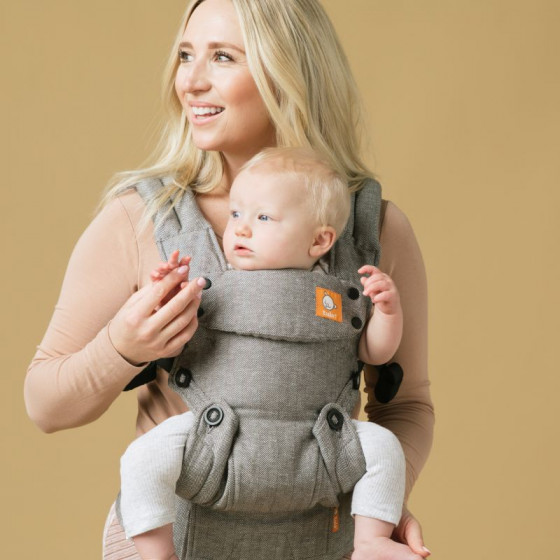Tula Explore Linen Ash Porte bébé face au monde Tula Explore Linen Ash Porte bébé face au monde