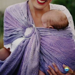 Little Frog Ring Sling - Lilac Wildness