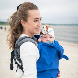 Housse de portage Bleu Lennylamb - couverture de portage