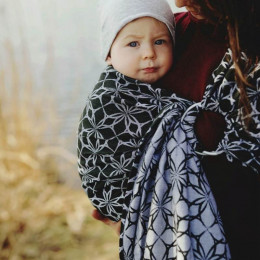 Ring Sling Carbon Edelweiss Little Frog