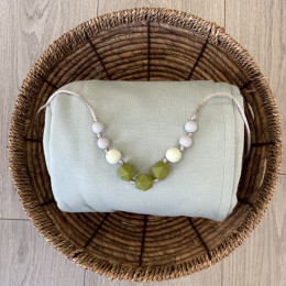 Love And Carry Olive Collier de portage en silicone alimentaire