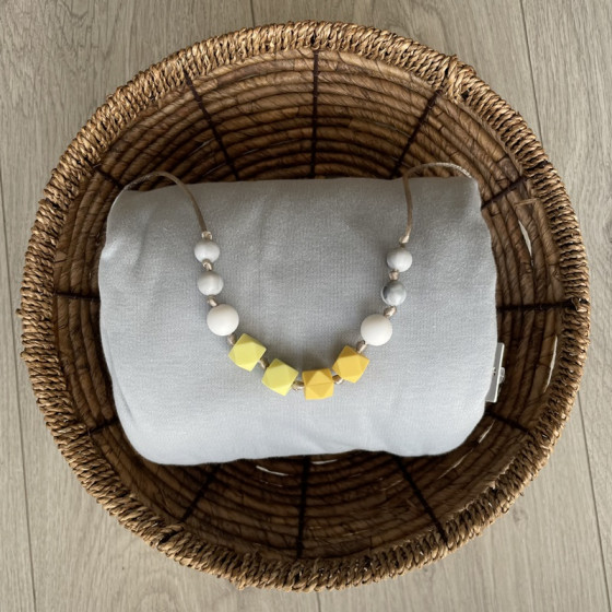 Love And Carry Lemonade Collier de portage en silicone alimentaire