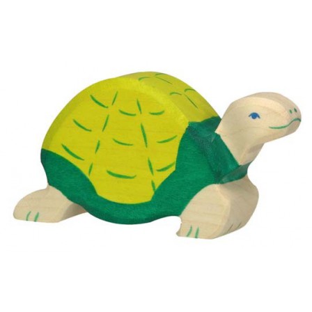 Vache  debout  noire Holztiger