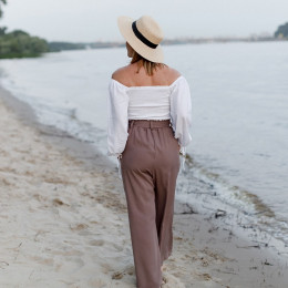 Love And Carry Maternity trousers - Cappuccino