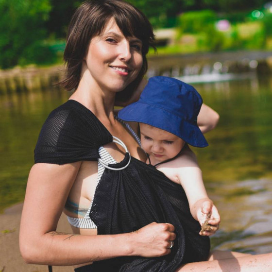 LennyLamb Water RingSling - Écharpe Sling de Piscine - Noir