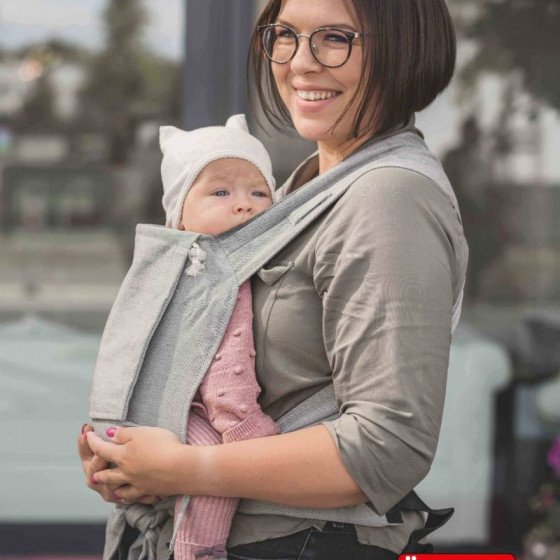 Limas Baby Carrier Stone porte bébé physiologique en coton bio
