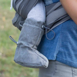Naturioù chaussons de portage Softshell Grey Melange