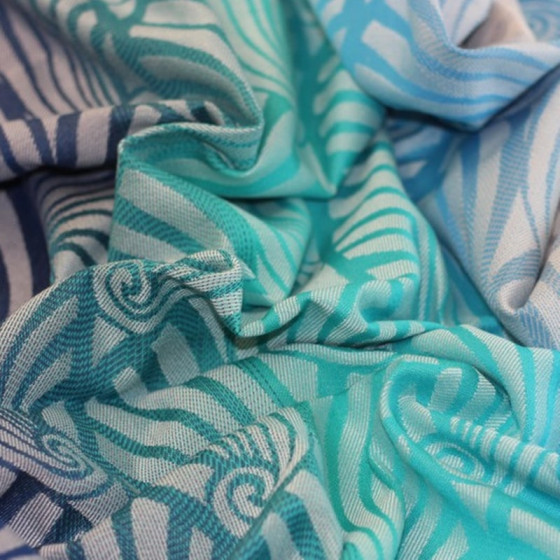 Yaro Dandy Aqua Grad Repreve - Écharpe de portage tissée