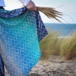 Yaro Slings La Vita Aqua Grad Natural Kapok - Écharpe de portage tissée