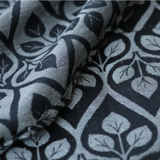 Yaro La Vita Black-White Bamboo - Écharpe de portage tissée