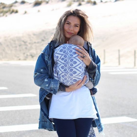 Yaro La Vita Dark-Blue - Écharpe de portage tissée