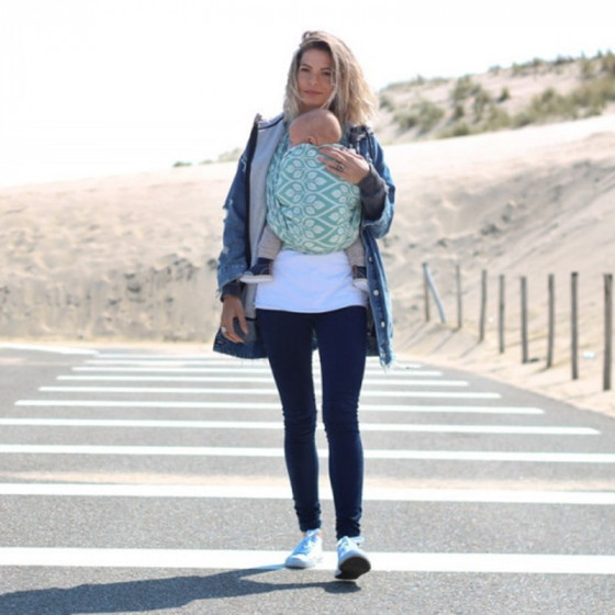 Yaro Slings La Vita Emerald - Écharpe de portage tissée