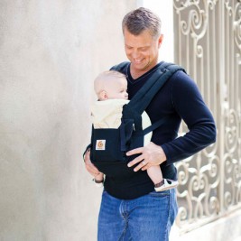 Ergobaby original Noir beige (black camel)