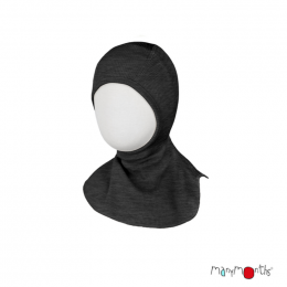 ManyMonths Natural Woollies Elephant Hood - Foggy Black