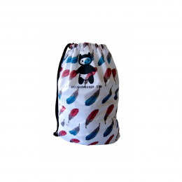 Bag cloth diapers P'tits dessous - Plumes
