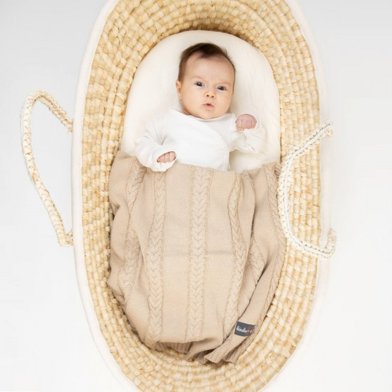 Kinder Hop - Couverture Tricotée Bébé