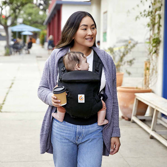 Ergobaby Adapt SoftTouch™ Cotton Onyx Black