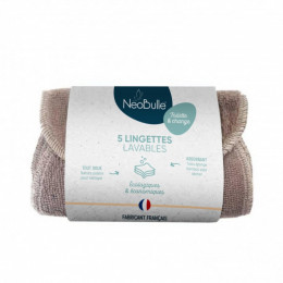 Lingettes lavables Néobulle Pack 5